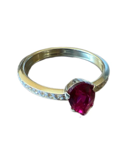 Anneau Gioiellerie Claudia  in Or jaune ANOR-34-240 - ANOR-34-240
